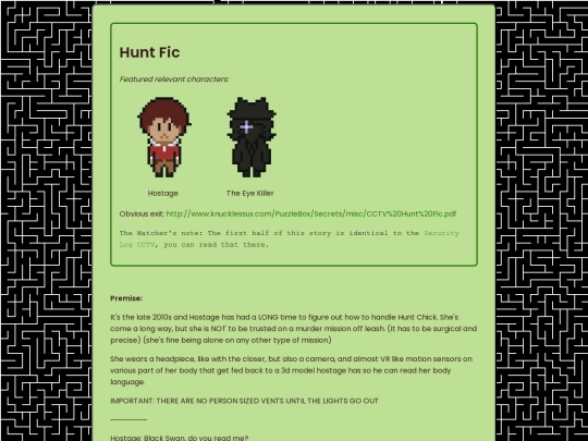 hiddenstories/huntfic screenshot