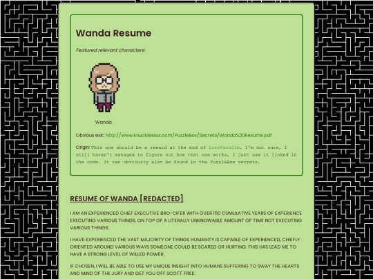 hiddenstories/wandaresume screenshot