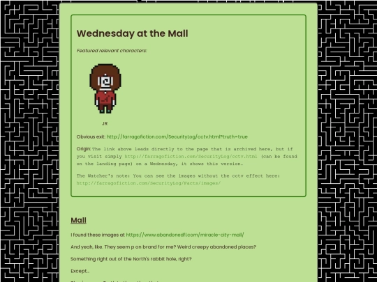 hiddenstories/wednesdayatthemall screenshot