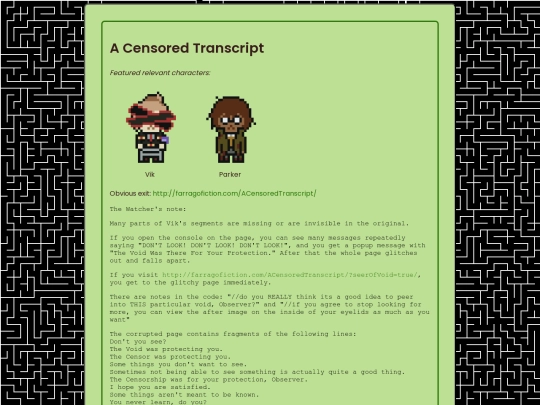 landingpage/censoredtranscript screenshot
