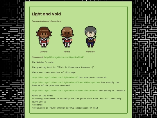 landingpage/lightandvoid screenshot