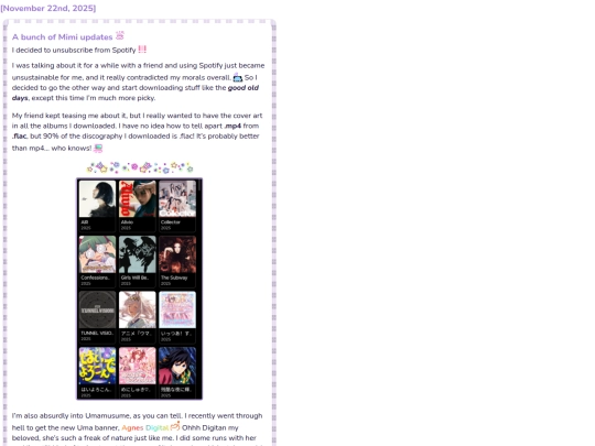 diary/nov25 screenshot