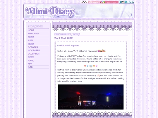 mimidiary screenshot