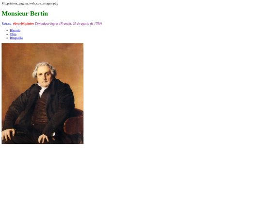 Mi primera pagina web screenshot