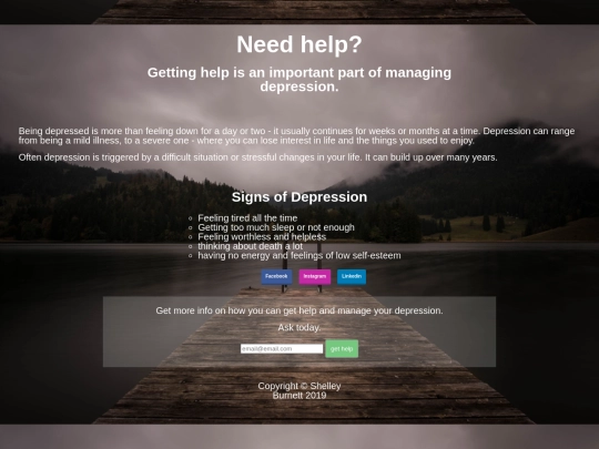 splash-page screenshot