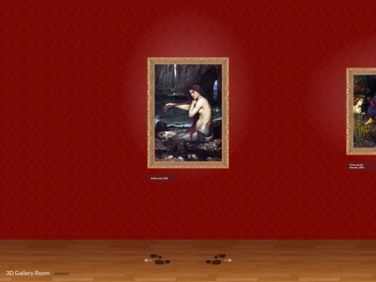 3DGalleryRoom screenshot