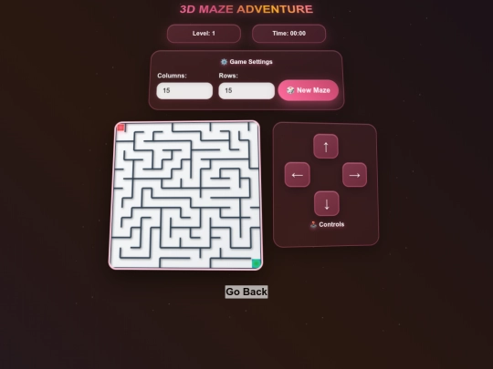 Maze screenshot