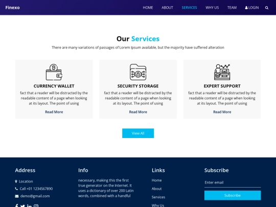 service screenshot