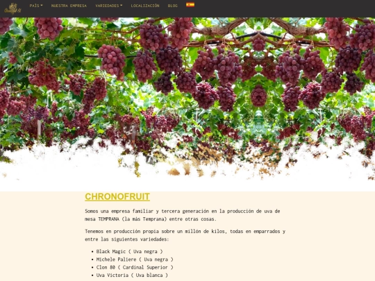 CHR pagina screenshot