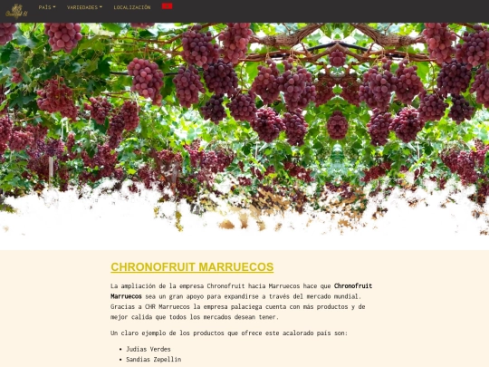 CHR pagina/marruecos screenshot