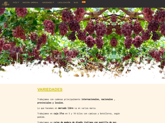 CHR pagina/variedades screenshot