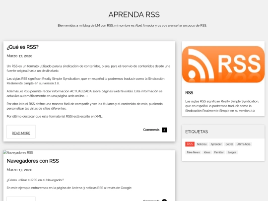 creación_rss_aam screenshot
