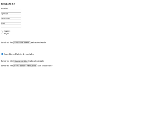 ejercicio1formularios screenshot