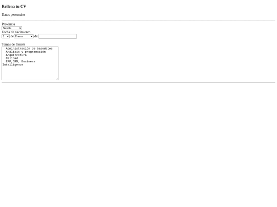 ejercicio2formularios screenshot