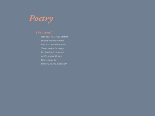 poetry screenshot
