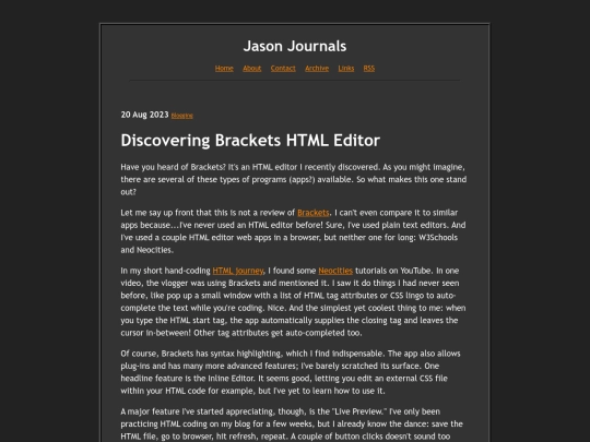2023/08/20/discovering-brackets-html-editor screenshot