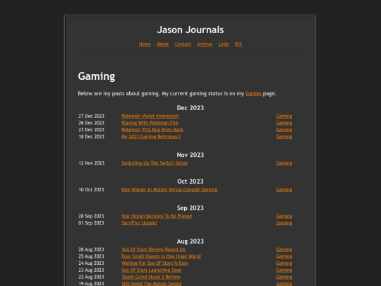 topics/gaming screenshot