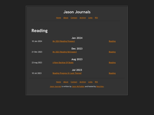 topics/reading screenshot