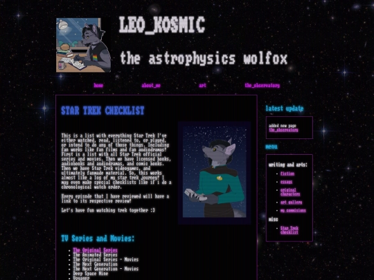startrek_checklist screenshot
