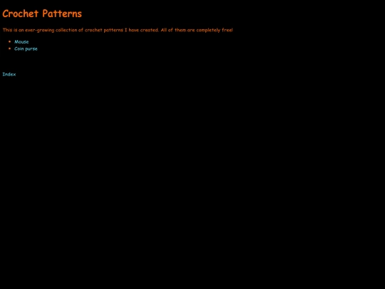 crochetpatterns screenshot