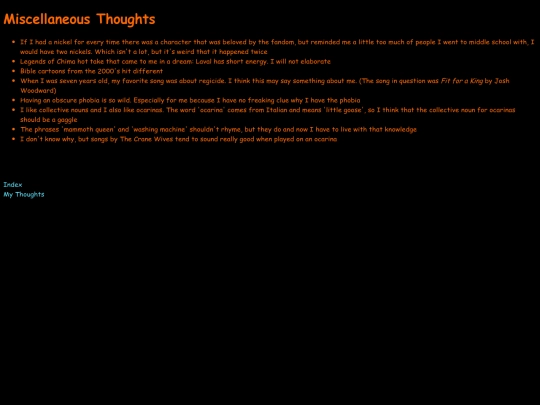 miscellaneous screenshot