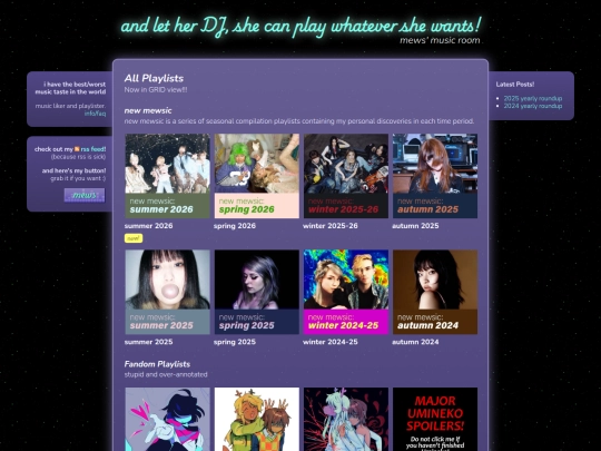 playlist screenshot