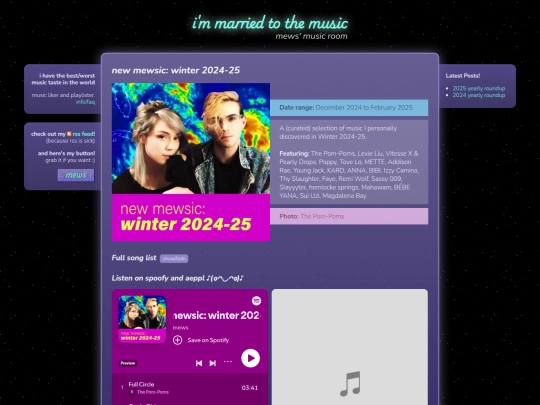playlist/new-mewsic/winter-2024-25 screenshot