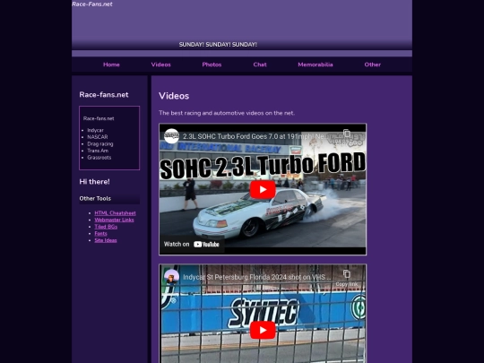 videos screenshot