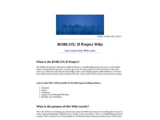 wikipages/about screenshot