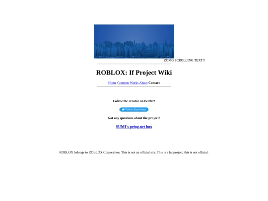 wikipages/contact screenshot