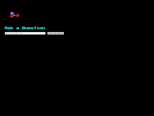 questions screenshot