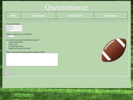 FP-Form-Page screenshot