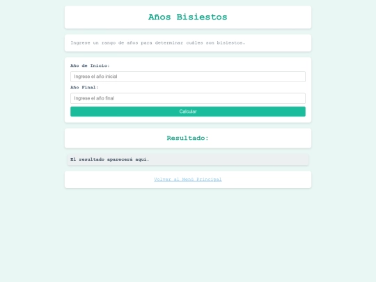 aniosbisiestos screenshot