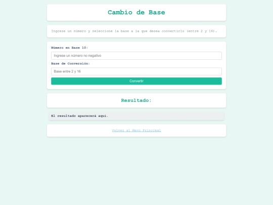 cambiobase screenshot