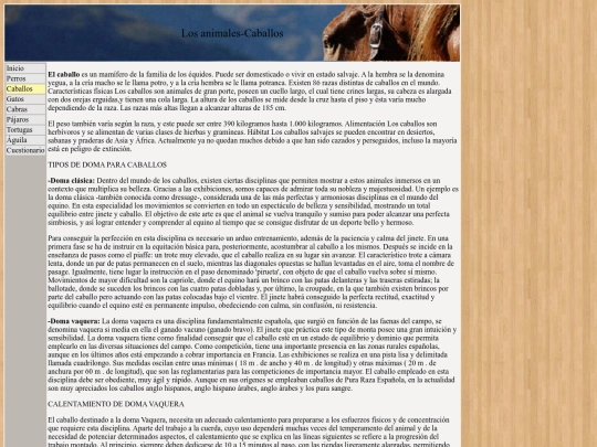caballos screenshot
