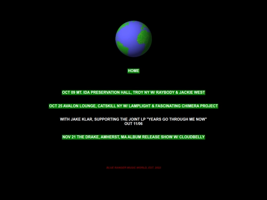 SHOWS screenshot