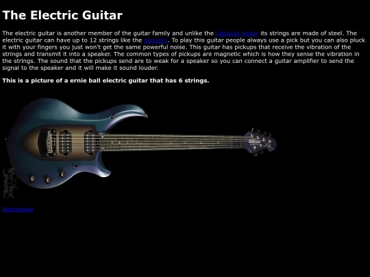 Electricguitar screenshot