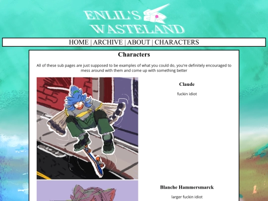 characters screenshot