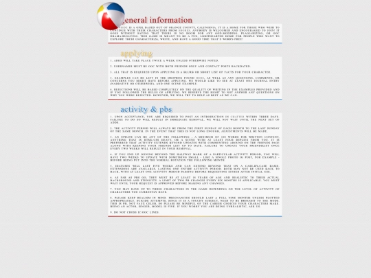 comm/rules2 screenshot