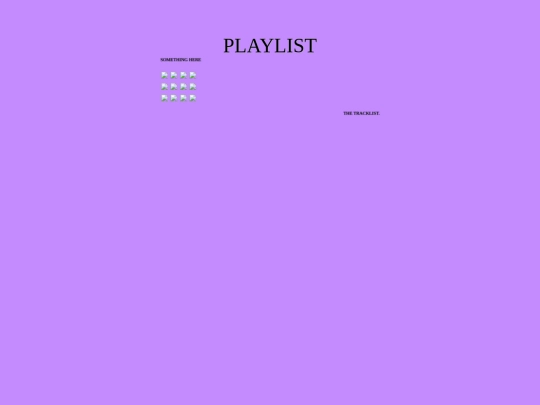misc/playlist1 screenshot
