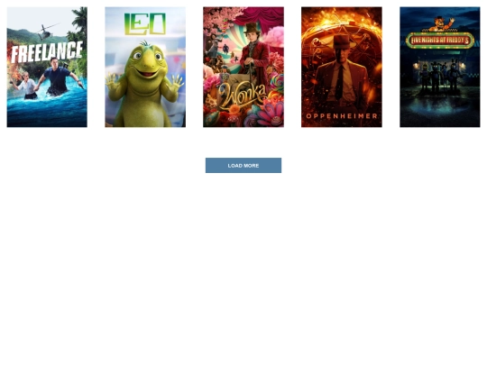 socialmedia/loadbutton/movielist screenshot