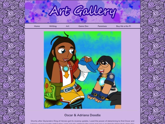 2020art/oscaradriana screenshot