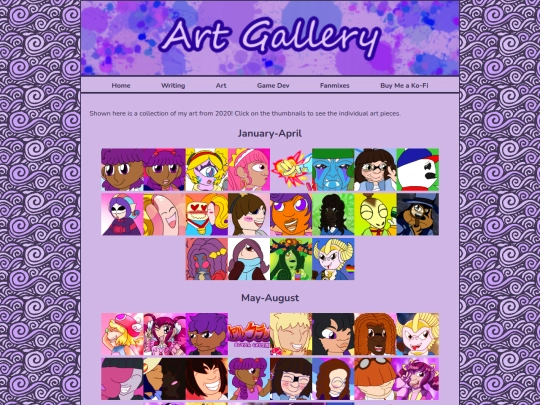 2020artgallery screenshot