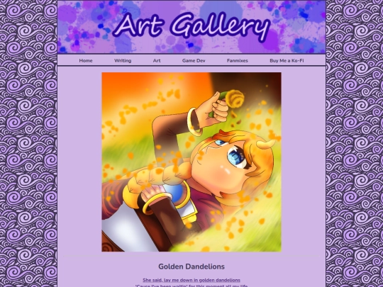 2021art/goldendandelions screenshot
