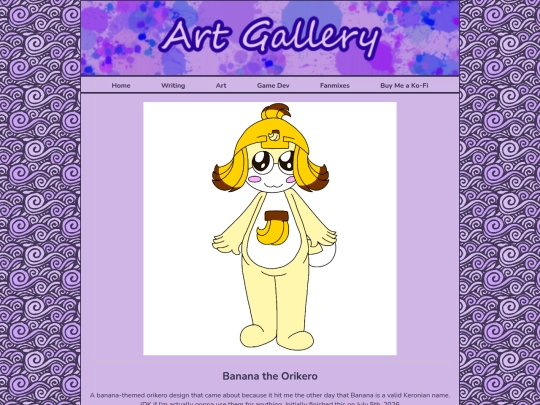 2026art/bananaorikero screenshot