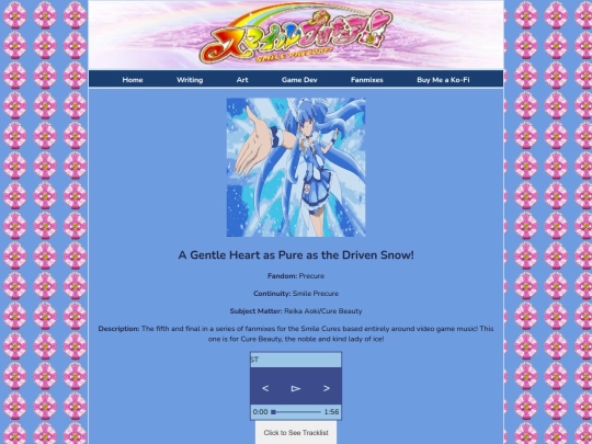 fanmixes/agentleheartaspureasthedrivensnow screenshot