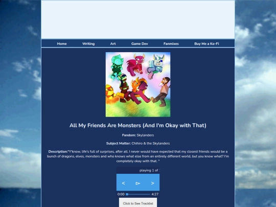 fanmixes/allmyfriendsaremonsters screenshot