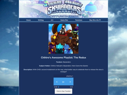 fanmixes/chihirosawesomeplaylisttheredux screenshot
