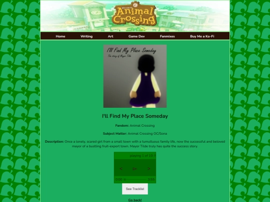 fanmixes/illfindmyplacesomeday screenshot