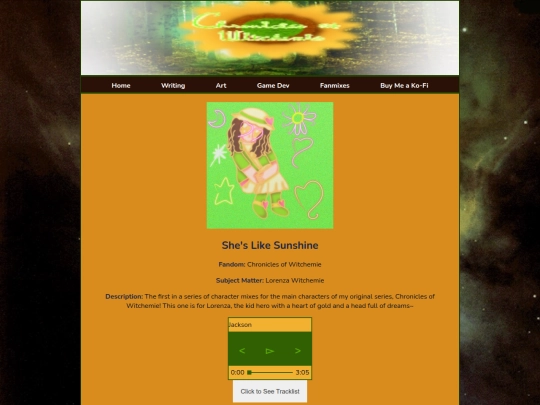 fanmixes/sheslikesunshine screenshot